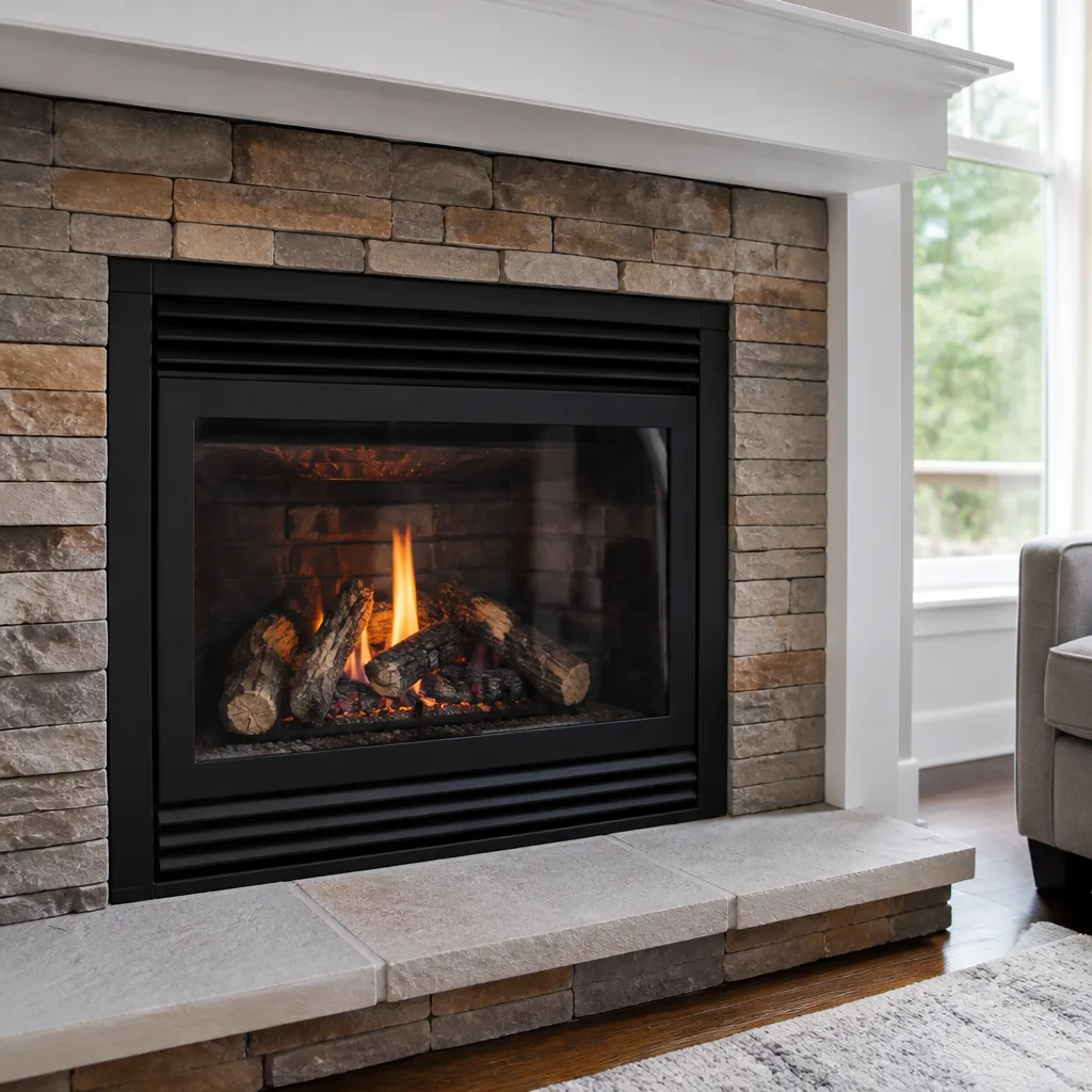 Gas fireplace service
